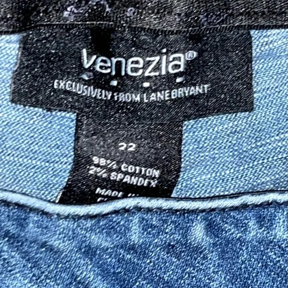 Venezia Blue Straight Leg Jeans Classic Style Size 22‎ - Picture 3 of 6